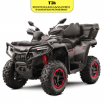 CFMOTO CFORCE 850 Touring G3 keturratis T3b (ratinis traktorius) (Granite Ridge)
