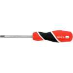 Yato Atsuktuvas YT-25961, T40, 100mm, 58 HRC, S2, įmagnetintas, smėliuotas antgalis, universalus, satino apdaila, PP TPR rankena