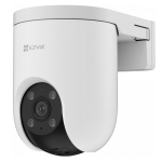 Ezviz H8C CS-H8c-3MP-4G Lauko IP65 3MP 2K I&scaron;mani 4G Pasukama 360&deg; Kamera MicroSD / Naktinis Matymas Balta