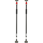 Awtools teleskopinis atraminis stulpas AW24405, 160-290cm, 30kg, 15kg, 70x100mm, plienas, neslystantis, putų rankena
