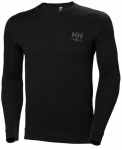 Termovėlinis mar&scaron;kinėliai Lifa Merino, XL, HELLY HANSEN, 75106_990-XL, juodas, 57% merino vilna, 43% polipropilenas, 215 g/m&sup2;