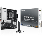 Asus Pagrindinė plok&scaron;tė PRIME B850M-A WIFI, AMD lizdas AM5, DDR5, 256 GB, 4 DIMM, 2.5 GbE, Wi-Fi 6E, 7.1 garso, RAID 0/1/5/10