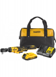 Akumuliatorinis veržliaraktis 18V 1/2"; (1x2,0Ah) DCF512D1-QW DEWALT