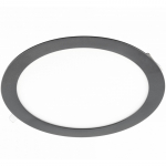 LED lubinis &scaron;viestuvas ORIS PLUS, 19W, 4000K, 1520lm, IP20, 120&deg;, juodas; LD-ORW19W-NBP-10 GTV