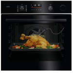 AEG orkaitė TR6PB531SB, 72 l, 3390 W, A++, 300 &deg;C, SteamCrisp, garinis, pirolitinis valymas, termozondas, Wi-Fi, EXPlore ekranas