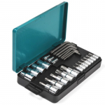 Antgalių rinkinys, TORX, 1/4";, 1/2";, K25001 KAMASA ĮRANKIAI