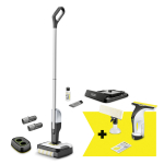 Grindų valymo ma&scaron;ina FC 2-4 + WV 4-4 SET 9.791-983.0 KARCHER