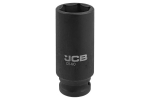 Giluminė smūginė galvutė JCB JCB-46510024 24 mm 3/4" kvadratas CrMo plienas