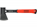 Yato Monoblokinis kirvis YT-79990, 600g, 48-58 HRC, 355mm rankena, TPR, kietas C45 plienas, kar&scaron;tai kalta