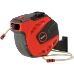 Sieninė žarnos ritė 25m 1/2 inch automatinis susukimas Juoda YT-24259 Yato