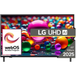 LG televizorius 43UA74003LB, 43", 3840 x 2160, 4K Ultra HD, LED, Smart TV, DVB-C, DVB-S, DVB-S2, DVB-T2, Wi-Fi, Ethernet LAN