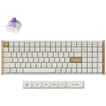 Keychron K4H-Q1, belaidė klaviatūra, 96%, RGB LED ap&scaron;vietimas, 100 klavi&scaron;ų, USB Type-C, 2.4 GHz, Bluetooth 5.2