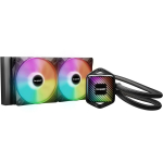 Be Quiet CPU au&scaron;intuvas BW030EU 240mm, 2 ventiliatoriai, 105.1 m&sup3;/h, 2.51 mmH2O, juodas, PWM palaikymas