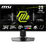 Msi LCD monitorius MAG 255PXF 24.5" 1920 x 1080 FHD, Rapid IPS, 300Hz, 0.5ms, 178&deg; matymo kampas, VESA tvirtinimas