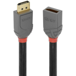 Lindy DisplayPort kabelio prailgintuvas 36496, 1 m, 28AWG, 7680x4320@60Hz, 32.4Gbps, PVC, RoHS