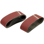 Dewalt Multi-Purpose Sanding Belt DT3629-QZ 75mm x 533mm 120G, 10 vnt, auk&scaron;tos kokybės aliuminio oksidas, kar&scaron;čiui atsparus