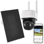 Emos lauko kamera IP-1200 WASP H4067, 5MPx, 9 200 mAh, IP44, 135&deg;, naktinis matymas, dvipusis ry&scaron;ys