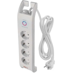 Emos Perkrovimo apsaugos P54212, 2m, 900J, 4x2P+PE, 16A, 3680W, EMI/RFI filtras, vaikų apsauga