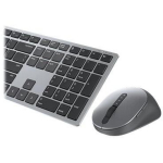 Dell Premier Multi-Device klaviatūra ir pelė KM7321W 580-AJQJ, 2.4GHz, Bluetooth 5.0, 7 mygtukai, titaninė pilka