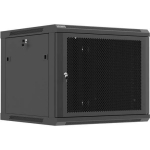 Lanberg sieninis montavimo kabinetas WF01-6609-23B, 19", 9U, 600x600, juodas, vienvėrės durys