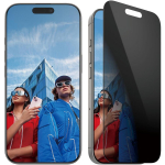 PanzerGlass P2862 Privatumo ekrano apsauga iPhone 16 Pro, 0.66mm, 60% perdirbtas stiklas, EasyAligner