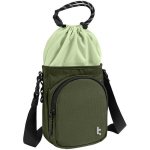 Tomtoc GameOn-G50 G50S1T1 Switch 2 JoyCarry Sling Bag, žalia, Nintendo Switch 2, atsparus vandeniui, YKK užtrauktukai