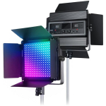 NEEWER RGB1200 LED &scaron;viesa 10103804, 60W, 1056 LED, 22000 lx/0.5m, 2500-8500K, CRI97+, TLCI98+, RGB, 18 efektų, PWM, 2.4G, NP-F