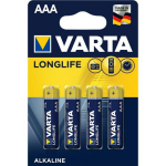 Varta LR03 (AAA) 4103, 1,5V, 4 vnt., &scaron;arminis vienkartinis elementas