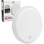 Maclean LED lempa MCE535W, 18W, 3000K, 4000K, 6000K, IP65, PIR judesio jutiklis, 9m, 140&deg;, reguliuojamas prieblandos jutiklis