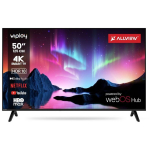 Allview QLED televizorius QL50WiPlay6301-U, 50 colių, 3840 x 2160, 60 Hz, 4K Ultra HD, HDR10, Smart TV, WebOS LG, WiFi, Bluetooth