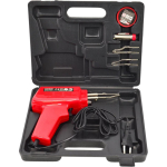 Awtools transformatorinis lituoklis AW13205, 100W, 230V, 450&deg;C, 1.5m, ergonomi&scaron;ka rankena, LED ap&scaron;vietimas, dėklas