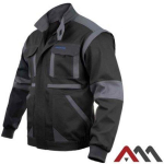 Art.Master darbo striukė 9732274, 50 dydis, 100% medvilnė 280g/m&sup2;, užtrauktukas su Velcro atvartu, 6 ki&scaron;enės, nuimamos rankovės