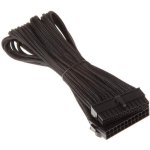 Silverstone Technology maitinimo kabelis SST-PP07-MBB, 0.3 m, ATX 24 kontaktų, juoda spalva