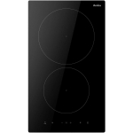 Amica indukcinė kaitlentė PI3520U 21743, 3.7 kW, 2 zonos, 30 cm, 52.2 cm, 6 cm, juoda, PowerBooster, jutiklinis valdymas