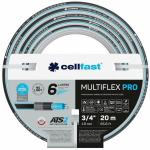 Cellfast Laistymo žarna Multiflex Pro 13-802, 12.7 mm, 50 m, 6 sluoksniai, PVC, ATS2 pynimas, atspari UV, -20/+65 &deg;C, 35 Bar