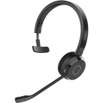 Jabra ausinės Evolve 65 TE 6693-833-309, USB-A, Bluetooth 5.2, 30 m, 16 h, Mono, vienkryptis mikrofonas