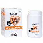 Aptus Aptobalacne Diarrhea and indigestion, VETAPTSPU0005, 140g, 2,4% baltymų, 0,8% riebalų, 6% pelenų, 37% ląstelienos, milteliai