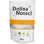 Dolina Noteci &scaron;lapias maistas &scaron;unims AMABEZKAR3244, 500 g, 12% baltymų, 6.5% riebalų, antiena, moliūgas, be sojų, be glitimo