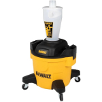 Dewalt cikloninis dulkių surinkėjas DXVCS002, 5.6kg, 1 vnt, dulkių atskirtuvas, saugo filtrą, gerina oro srautą