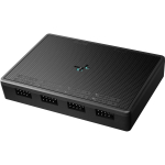 Deepcool USB centrinis įrenginys UH-04 R-XE010A-BKNN0-G, 1x USB 2.0 9-pin į 4x USB 2.0 9-pin, juodas, magnetinis
