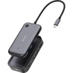 Verbatim belaidžio ekrano adapteris WDA-01 32146, 1920x1080 pikselių, 10 m, USB 3.2, HDMI, VGA, USB-C, SD, microSD, juodas