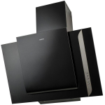 Akpo gartraukis WK-4 GRAND 50 CZARNY ECO, 500 mm, 394 m&sup3;/h, 102 W, 2x2 W LED, 3 greičiai, 47-70 dB, C, aliuminio/anglies filtras