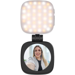 Neewer NL48B magnetinė LED asmenukių lemputė 10105471, 48 LED, 700 liuksų, CRI 95, 3000-6500 K, 850 mAh, USB-C, 360&deg; sukimas