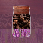 Yankee Home Kvapni žvakė AUTUMN DAYDREAM 2236240, 368g, 110mm, 9cm, stiklo laikiklis, tamsiai violetinė, patalpoms