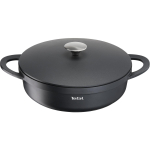 Tefal keptuvė Trattoria E21872, 28cm, 4.3l, aliuminis, Titanium Extra neprideganti danga, indukcinė, orkaitėje iki 250&deg;C