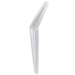 Velano lentynos laikiklis 8150714, 200x250mm, 24kg, plieno, baltas, 1 vnt.
