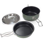 Origin Outdoors aliuminio maisto gaminimo rinkinys R557401, 486 g, 1,3 l, 17 cm, nesvylanti danga, sulankstomos rankenos
