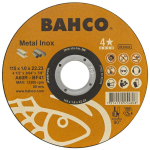Bahco pjovimo diskas 3911-1151T41-IM, 115mm, 1mm, 22.23mm, metalui ir nerūdijančiam plienui, plok&scaron;čias T41, be geležies