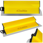Keltin gipso i&scaron;lyginimo įrankis K02171, 40cm, keičiama geležtė, lengvas profiliuotas korpusas, patvari plastmasė