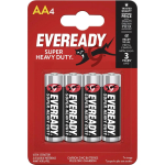 Eveready baterija R6/4BP, 1.5V, AA, cinko-anglies, 4 vnt.